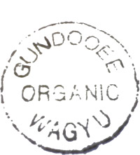 Gundooee Organic Wagyu stamp
